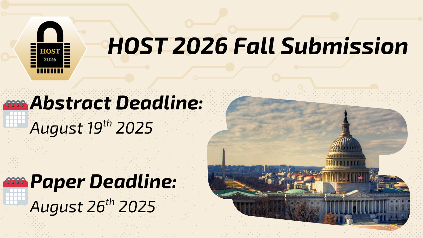 HOST 2026 Fall CFP